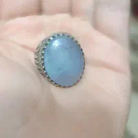 انگشتر عقیق کبود تخفیف ویژه