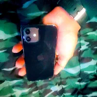 آیفون 12 مشکی حافظه 128 پارت نامبر J/A تک سیم|موبایل|اصفهان, هفتون|دیوار