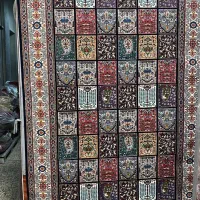 گلیم وگبه ، فرشینه ،رو فرشی، الیاف توپی ،پرقو|گلیم، جاجیم، گبه|ایجرود, |دیوار