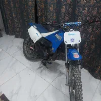 موتور مینی کراس / تریل یاماها Rt100 دوزمانه ژاپن