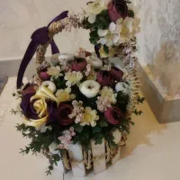 سبد گل|گل مصنوعی|ارومیه, |دیوار