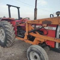 تراکتور ۲۸۵ مدل ۸۶ همراه بیل