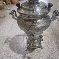 سماور گازی۶لیتری جنس برنجی مفت زدم برای نیازمندش