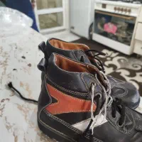 کفش چرم وطبی سالم و تمیز|کیف، کفش، کمربند|رینه, |دیوار