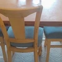 میز ناهار خوری ۴نفره تمام چوب