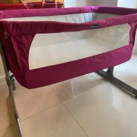 تخت کنار تخت مادر چیکو اصل بسیار تمیز|تخت و صندلی بچه|تهران, دزاشیب|دیوار