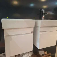 روشویی کابینتی تمام PVC ضد آب بومرنگ|لوازم سرویس بهداشتی|تهران, شهرک غرب|دیوار