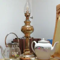 قوری و چراغ