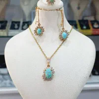 ست طلاروس زنونه فیروزه نیشابوری