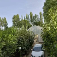 باغ ۱۰۰۰ متری با گلخانه