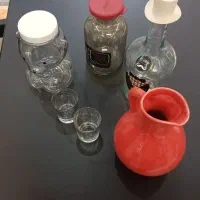 بطری شیشه ای خرسی