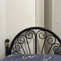 تخت فلزی همراه تشک سالم