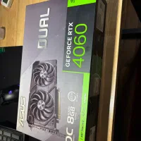 ASUS Dual RTX 4060 در حد نو،