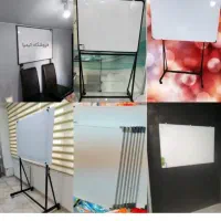 وایت برد ۸۰×۱۲۰ ۱۰۰×۱۵۰ گلس تخته/شیشه ای ۱۰۰×۲۰۰|لوازم التحریر|تهران, یافت آباد جنوبی|دیوار