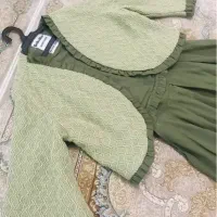 مانتو مجلسی دامن دار فری سایز تا۴۰قیمت۹۰۰|لباس|مرند, |دیوار