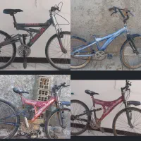 دوچرخه  کوهستانی سایز ۲۰ تا ۲۶ از ۳تومن