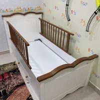 تخت و کمد (سرویس) کودک و نوجوان مدل روبین برند ژیک|تخت و صندلی بچه|رشت, گلباغ نماز|دیوار