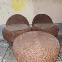 صندلی حصیری