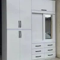 کمد کد ۰۰۲۰ سفید براق همه کاره رخت خواب و لباس دیا