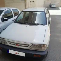 پراید هاچبک سفید ۸۳ نیمه انژکتور