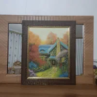 تابلو هنر دست.وساعتو