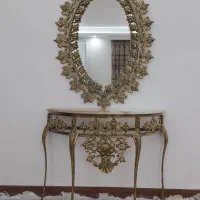 فروش آینه کنسول برنز بسیار زیبا