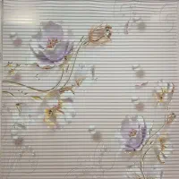 پرده زبرا و تابلو فرش