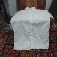 پیراهن سفید استین کوتالارچ