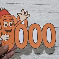 تاج جشن هزار . تاج جشن ساعت . تاج جشن اسم|لوازم التحریر|شیراز, میانرود|دیوار