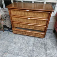 لوستر و عروسک وتابلو دراور ضبط قدیمی قاب مهتابی