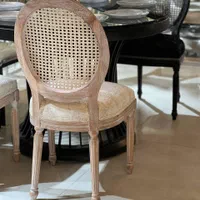 صندلی تالاری حصیری روستیک /تالار/تالاری/رستورانی