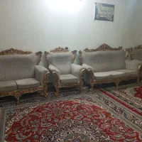 مبل ۷ نفره تمیز و سالم پارچه مازراتی کارتهران
