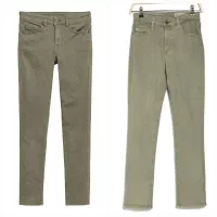 شلوار جین زنانه سبز سدری اچ اند ام