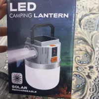 چراغ شارژی  ال ای دی خورشیدی و برقی نور دو حالته