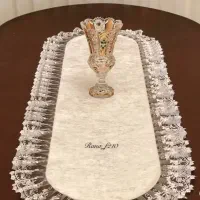 رومیزی و کوسن پروانه|پرده، رانر، رومیزی|آذرشهر, |دیوار