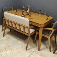 میز نهار خوری|میز و صندلی غذاخوری|شیراز, شهرک گلها|دیوار