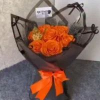 دسته گل های روبانی مصنوعی خاص زیبا مناسب هدیه|گل مصنوعی|تهران, مشیریه|دیوار