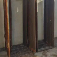 درب لمینت ده عدد چهارچوب فلزی فرانسه ده عدد|مصالح و تجهیزات ساختمان|علیآباد کتول, |دیوار