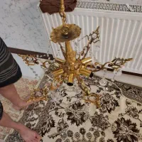 لوستر برنز اصل|لوستر و چراغ آویز|ارومیه, |دیوار