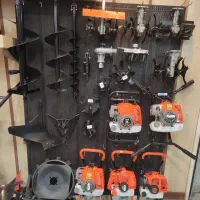 دستگاه چاله کن موتوری کوبوتا اصلی با مته فولادی|ماشینآلات صنعتی|تهران, شهرک ولیعصر جنوبی|دیوار