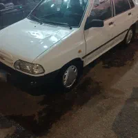 پراید مدل ۹۲ دولکه رنگ .شاسی جوش|خودرو سواری و وانت|ساری, |دیوار