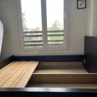 تخت ۲ نفره در حد نو|تخت و سرویس خواب|تهران, شهرک نفت|دیوار