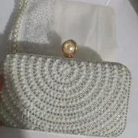 کیف و شال عروس