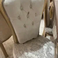 میز نهارخوری ۶ نفره طلایی|میز و صندلی غذاخوری|تهران, هروی|دیوار
