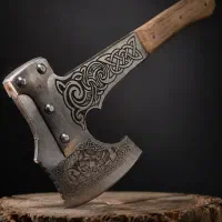 طبر وایکینگی همراه با غلاف
