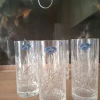 لیوان  شربت خوری بوهمیا خورشیدی  اصل چک