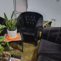 مبل ۷ نفره و سه تا عسلی|مبلمان خانگی و میز عسلی|قائمشهر, |دیوار