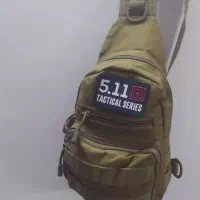 کیف دوشی تاکتیکال زنگ خاکی