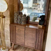 میز تلویزیون و آینه کنسول|بوفه، ویترین، کنسول|رشت, چله خانه|دیوار