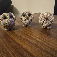 مجسمه و عروسک زیبا سه تایی